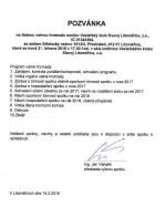 Pozvánka na VH 2018