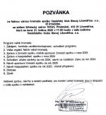 Pozvánka na VH 2025